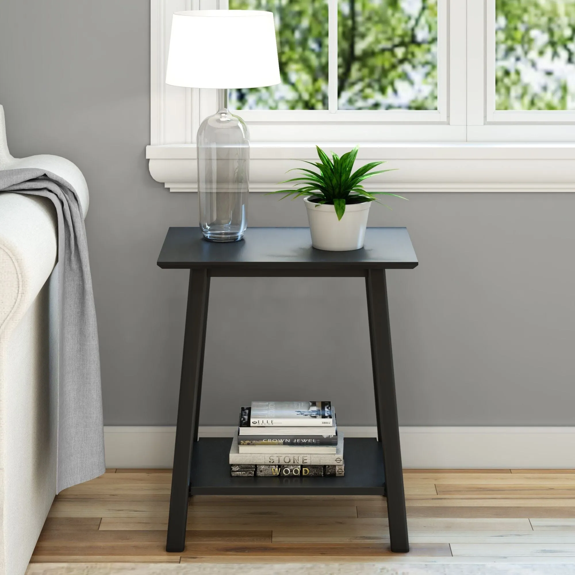 Mid-Century Modern Side Table - 23"