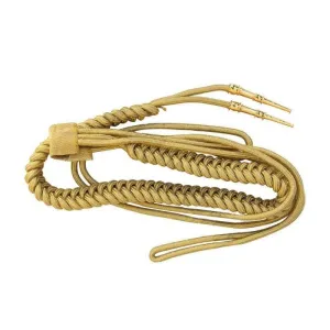 Mylar Aiguillette Dress Cord with Tips and Cotton Core
