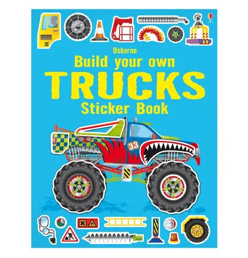 "Build Your Own" Sticker Books
