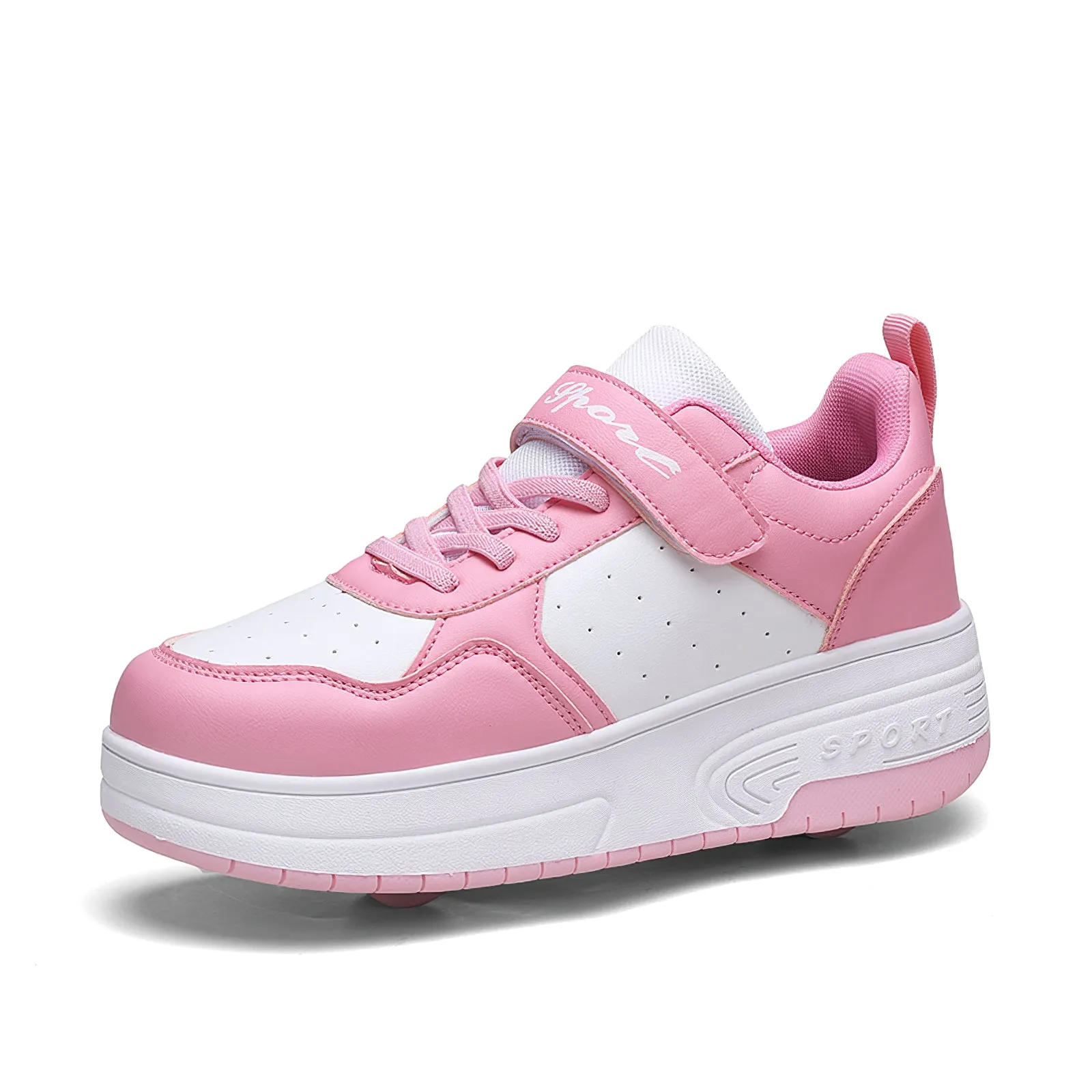 Roller Skate Shoes for Kids Boys Girls   Wheels Sneakers Fashion Roller Wheeled