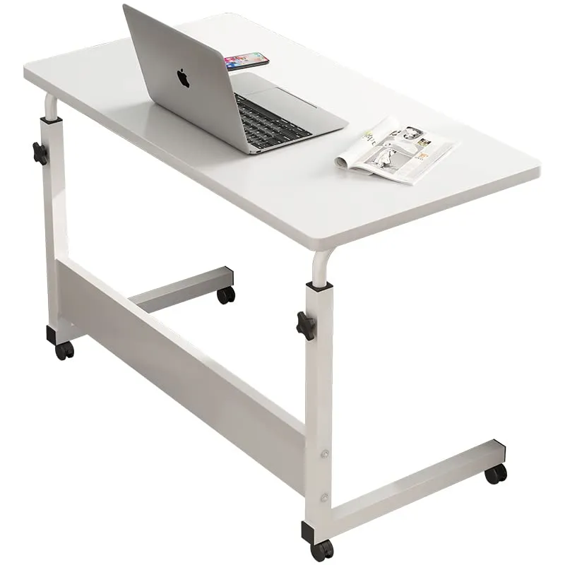 SAVYA HOME Plastic Height Adjustable Table, Study Table, Portable Table, Computer Table, Folding Table Table For Office Work, Office Table For Work From Home,Study Table For Kids,Adults Diy,White, 1