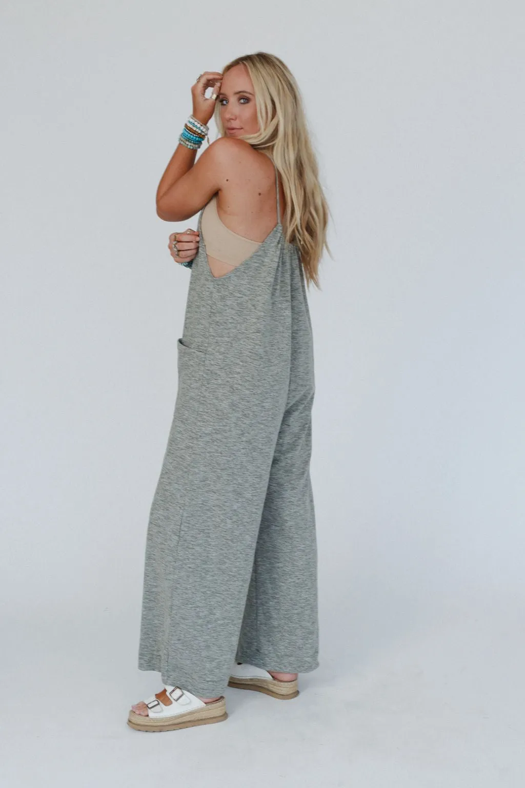 Sunny Ease Jumpsuit - Olive