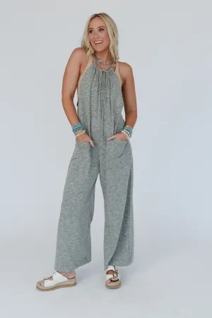 Sunny Ease Jumpsuit - Olive