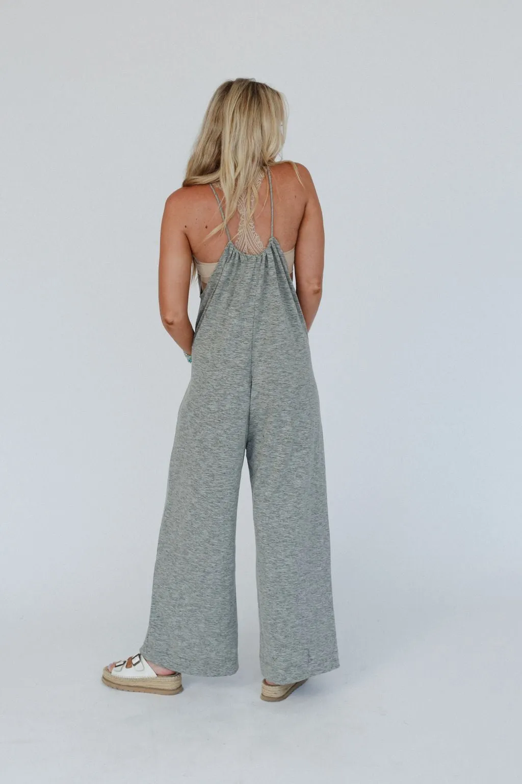 Sunny Ease Jumpsuit - Olive