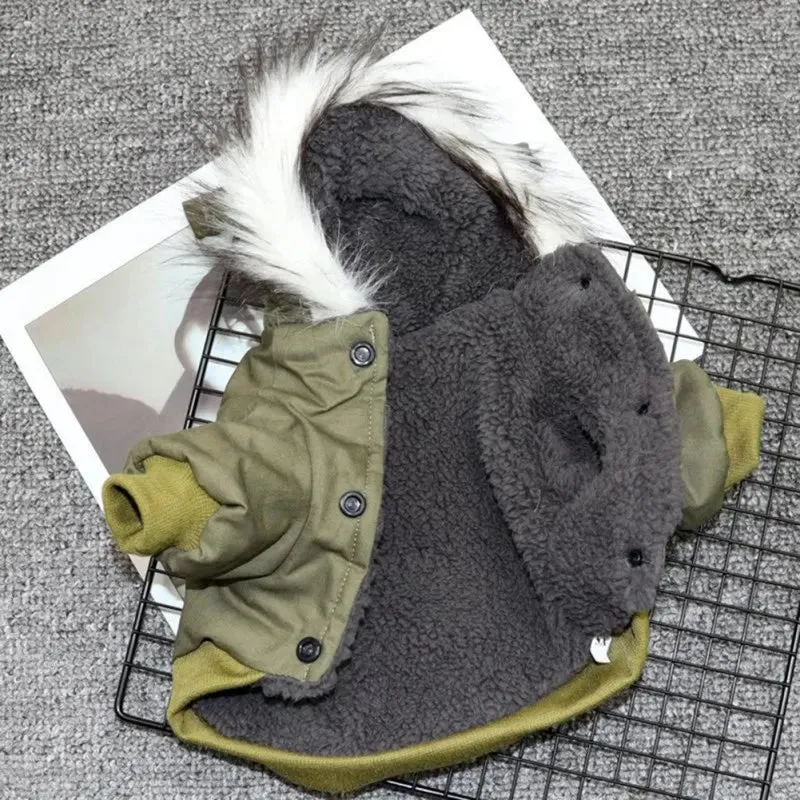 Thick Warm Winter Coat for Small to Medium Dogs - Comfortable and Fashionable
