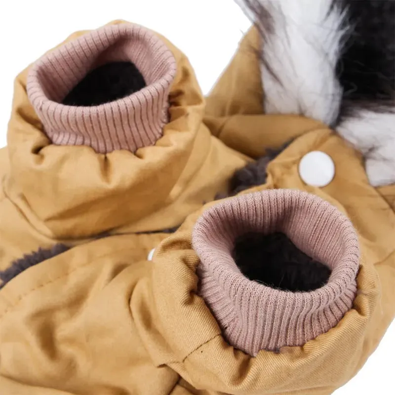 Thick Warm Winter Coat for Small to Medium Dogs - Comfortable and Fashionable