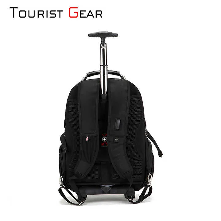 Trolley Backpack Design China-حقيبة ظهر بعجلات