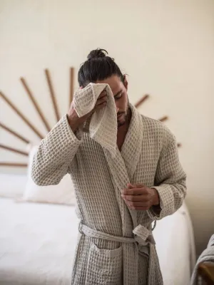 Waffle Knit Robe