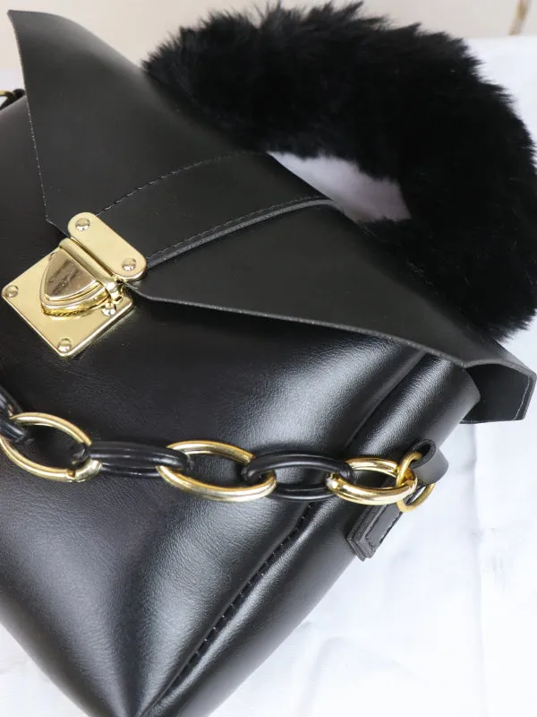 WHB55 Women's Handbag Black