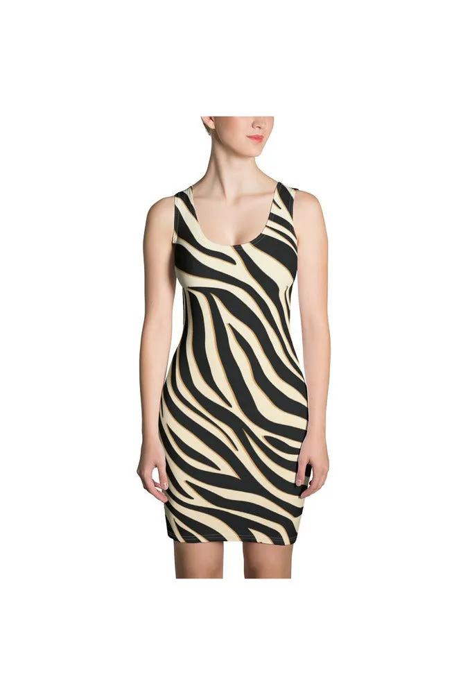 Zebra Print Sublimation Dress